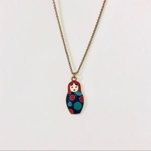 Forever 21 Jewelry - Russian nesting doll necklace Forever 21 Jewelry - Russian nesting doll necklace